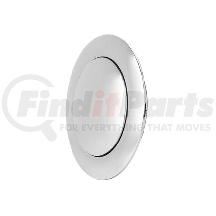 United Pacific 88306 Horn Button - Chrome Billet Style, Aluminum