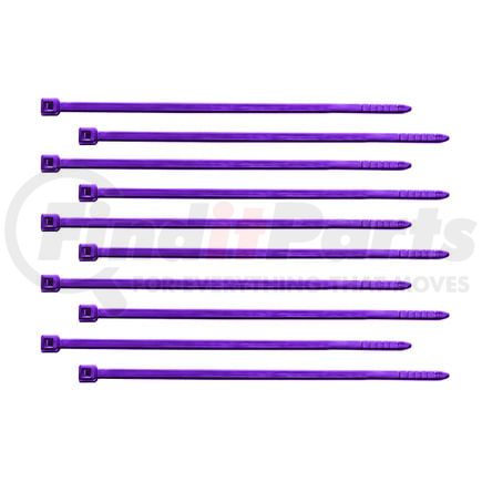 United Pacific 90306 Cable Tie - 4", Nylon, Purple