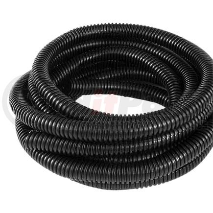 United Pacific 98030 Tubing - 7 ft., 1/2" ID, Black, Flex Guard, Convulated Split Seam