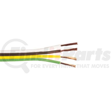 United Pacific 98443 Primary Wire - Trailer, 25 Foot, White, Brown, Yellow, Green, Rated 80 C, 16 AWG 3-Way