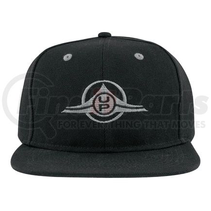 United Pacific 99099 Multi-Purpose Cap - Black & Grey Flat Bill, UPI Logo, with Adjustable Strap