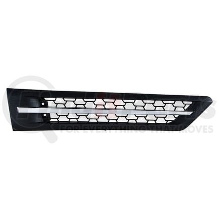 United Pacific 42872 Shaker Hood Scoop Grille - Passenger Side, with White LED, for 2018-2024 Freightliner Cascadia 126