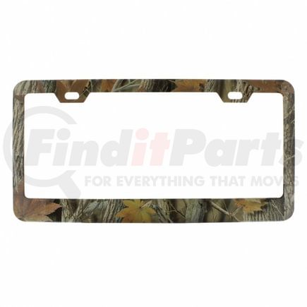 United Pacific 50047 License Plate Frame - Foliage Camo