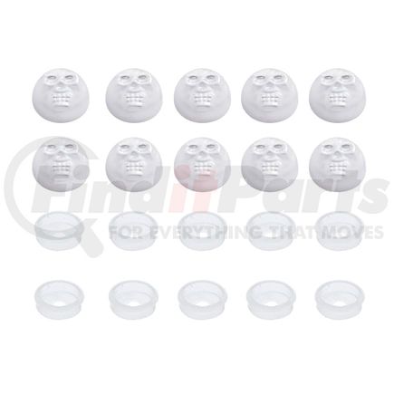 United Pacific 70197 Skull Snap Cap - Fits 14/14 Screws