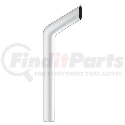 United Pacific B1-7-096 Exhaust Stack Pipe - 7", Bull, Plain Bottom, 96" L