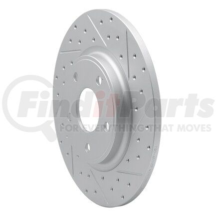 Dynamic Friction Company 830-40113R Geoperformance Rotor - Drilled and Slotted