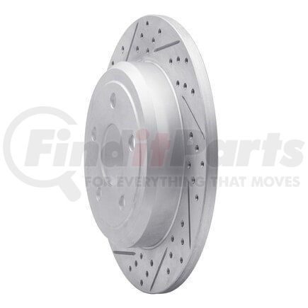 Dynamic Friction Company 830-42004L Geoperformance Rotor - Drilled and Slotted