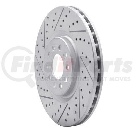 Dynamic Friction Company 830-42013L Geoperformance Rotor - Drilled and Slotted