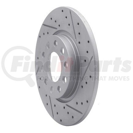 Dynamic Friction Company 830-42012R Geoperformance Rotor - Drilled and Slotted