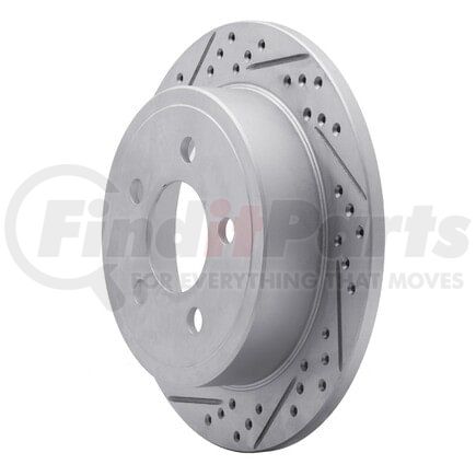 Dynamic Friction Company 830-42028L Geoperformance Rotor - Drilled and Slotted