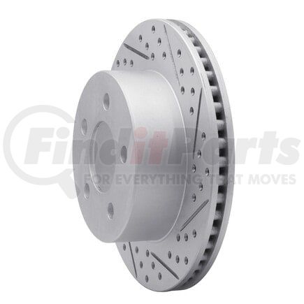 Dynamic Friction Company 830-42026R Geoperformance Rotor - Drilled and Slotted