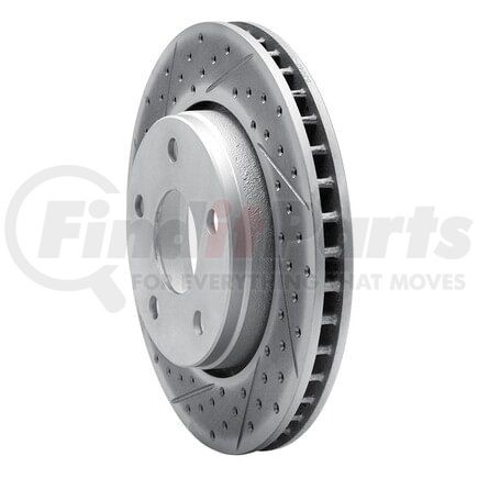Dynamic Friction Company 830-42030L Geoperformance Rotor - Drilled and Slotted