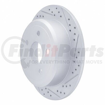 Dynamic Friction Company 830-42029R Geoperformance Rotor - Drilled and Slotted