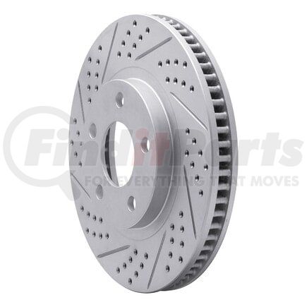 Dynamic Friction Company 830-45008L Geoperformance Rotor - Drilled and Slotted