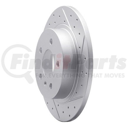 Dynamic Friction Company 830-45013R Geoperformance Rotor - Drilled and Slotted