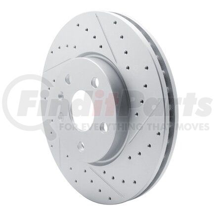 Dynamic Friction Company 830-45016R Geoperformance Rotor - Drilled and Slotted