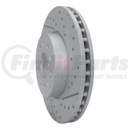 Dynamic Friction Company 830-46038R Geoperformance Rotor - Drilled and Slotted