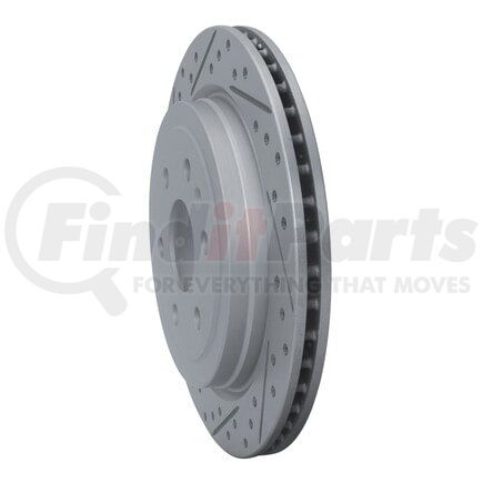 Dynamic Friction Company 830-46045L Geoperformance Rotor - Drilled and Slotted