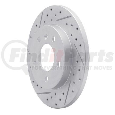 Dynamic Friction Company 830-47042L Geoperformance Rotor - Drilled and Slotted