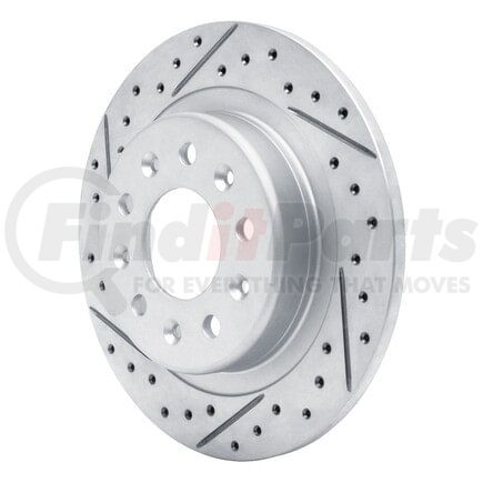 Dynamic Friction Company 830-47075L Geoperformance Rotor - Drilled and Slotted
