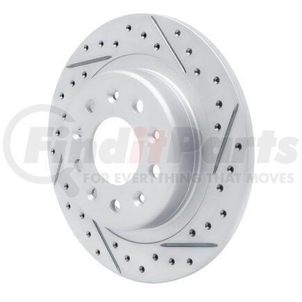 Dynamic Friction Company 830-47075R Geoperformance Rotor - Drilled and Slotted