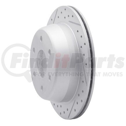 Dynamic Friction Company 830-48037R Geoperformance Rotor - Drilled and Slotted