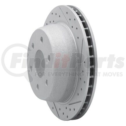 Dynamic Friction Company 830-48041R Geoperformance Rotor - Drilled and Slotted