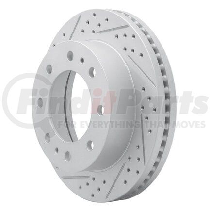Dynamic Friction Company 830-48051L Geoperformance Rotor - Drilled and Slotted