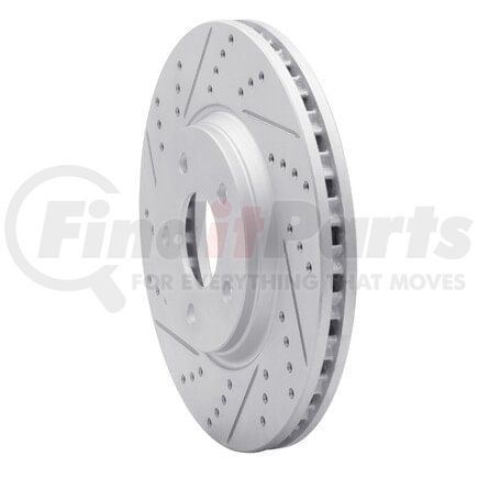 Dynamic Friction Company 830-53003L Geoperformance Rotor - Drilled and Slotted
