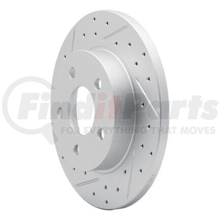 Dynamic Friction Company 830-53004L Geoperformance Rotor - Drilled and Slotted