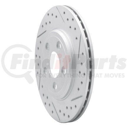 Dynamic Friction Company 830-54046R Geoperformance Rotor - Drilled and Slotted