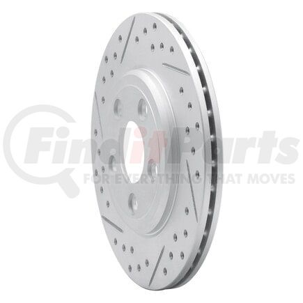 Dynamic Friction Company 830-54046L Geoperformance Rotor - Drilled and Slotted