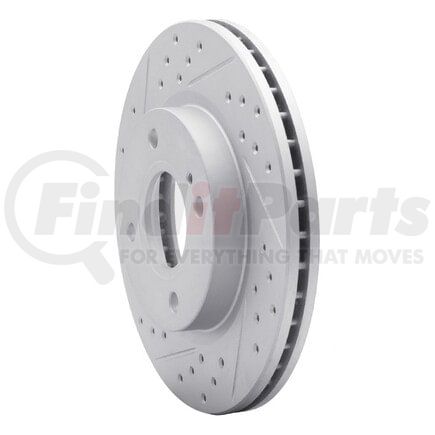 Dynamic Friction Company 830-54063L Geoperformance Rotor - Drilled and Slotted