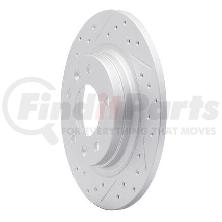 Dynamic Friction Company 830-54064L Geoperformance Rotor - Drilled and Slotted