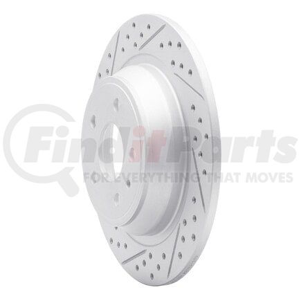 Dynamic Friction Company 830-54068L Geoperformance Rotor - Drilled and Slotted