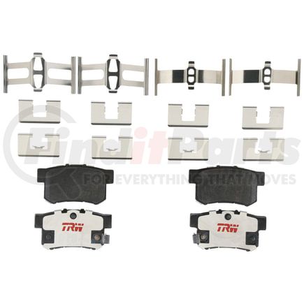 TRW TXC0537 TRW PREMIUM BRAKING - CERAMIC BRAKE PAD SET - TXC0537