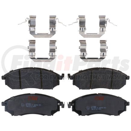 TRW TXC0888 TRW PREMIUM BRAKING - CERAMIC BRAKE PAD SET - TXC0888