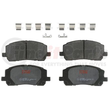 TRW TXC0884 TRW PREMIUM BRAKING - CERAMIC BRAKE PAD SET - TXC0884