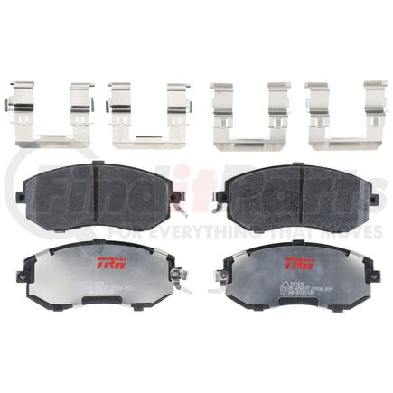 TRW TXC1539 TRW PREMIUM BRAKING - CERAMIC BRAKE PAD SET - TXC1539