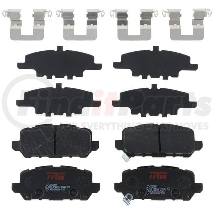 TRW TXC1841 TRW PREMIUM BRAKING - CERAMIC BRAKE PAD SET - TXC1841