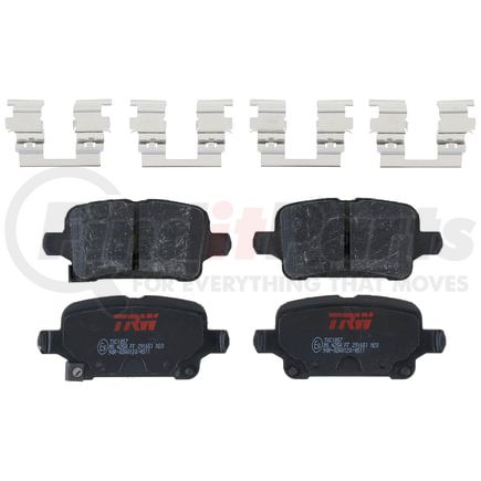 TRW TXC1857 TRW PREMIUM BRAKING - CERAMIC BRAKE PAD SET - TXC1857