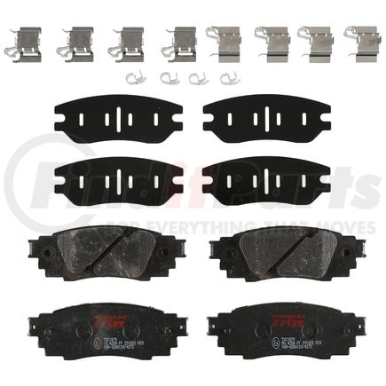 TRW TXC1879 TRW PREMIUM BRAKING - CERAMIC BRAKE PAD SET - TXC1879