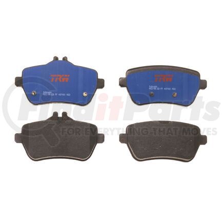 TRW TXD1689 TRW BRAKE PAD KIT -BRAKE PAD -TXD1689