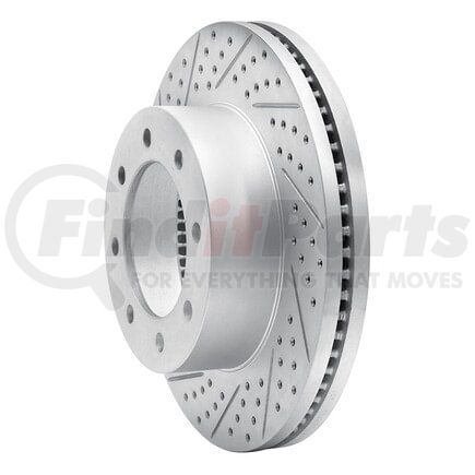 Dynamic Friction Company 830-54223L Geoperformance Rotor - Drilled and Slotted