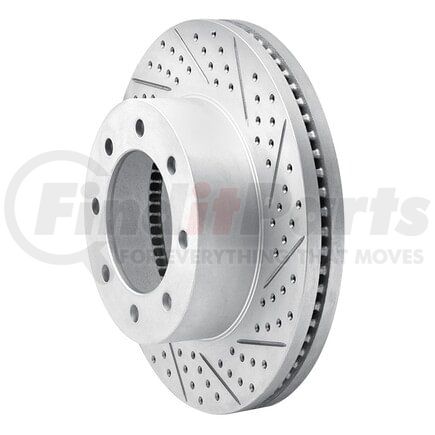Dynamic Friction Company 830-54223R Geoperformance Rotor - Drilled and Slotted