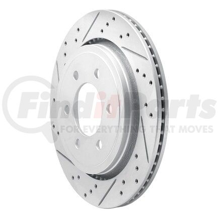 Dynamic Friction Company 830-54231L Geoperformance Rotor - Drilled and Slotted