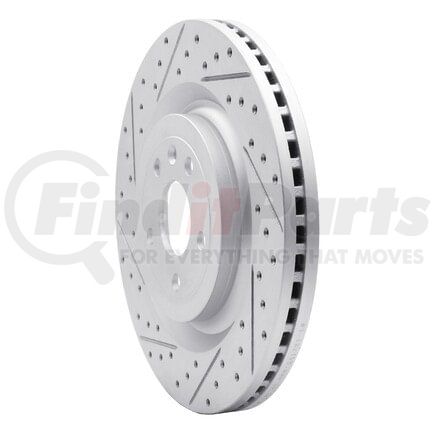 Dynamic Friction Company 830-54266L Geoperformance Rotor - Drilled and Slotted