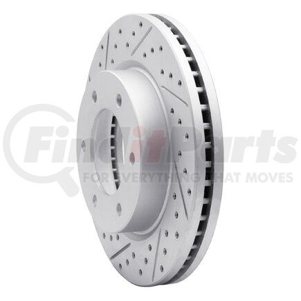 Dynamic Friction Company 830-54275L Geoperformance Rotor - Drilled and Slotted