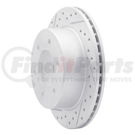 Dynamic Friction Company 830-54276L Geoperformance Rotor - Drilled and Slotted