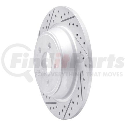 Dynamic Friction Company 830-55005L Geoperformance Rotor - Drilled and Slotted